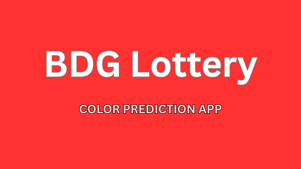 BDG Lottery Login